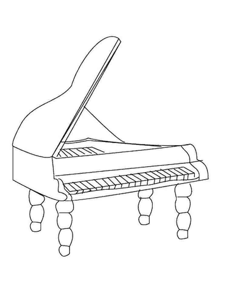 Download Musical Instrument coloring pages. Download and print ...