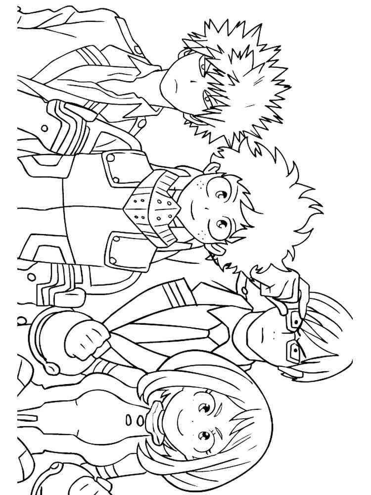 Printable Anime Coloring Pages Updated 2023