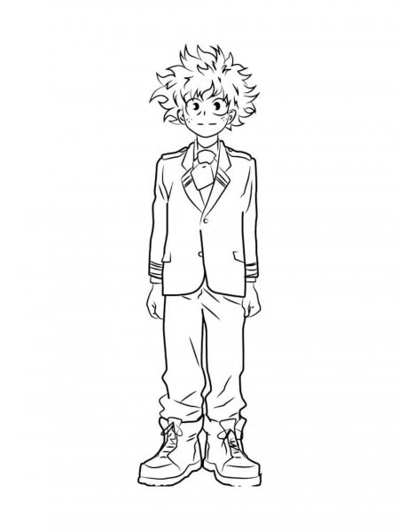 My Hero Academia coloring pages