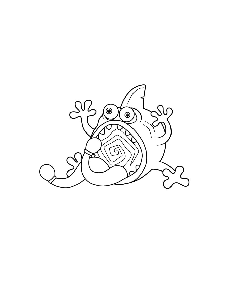 My Singing Monsters Colouring Pages - Free Colouring Pages