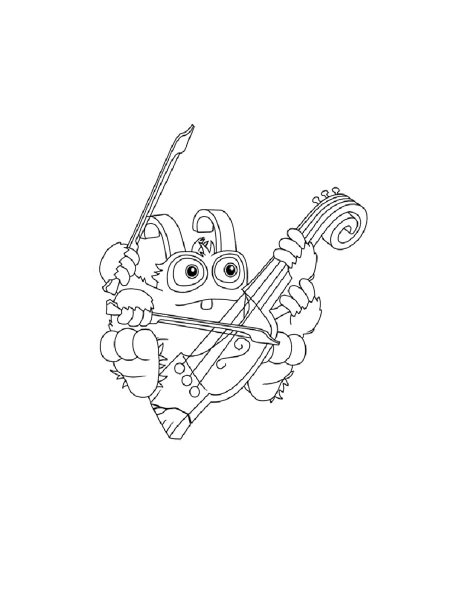 My Singing Monsters coloring pages
