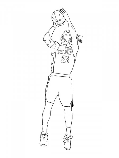NBA coloring pages