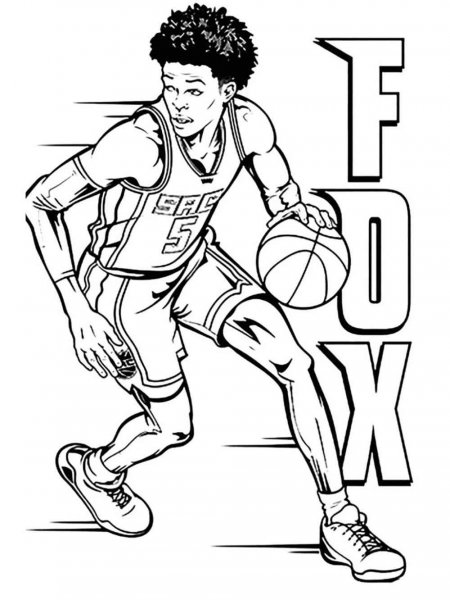 NBA coloring pages