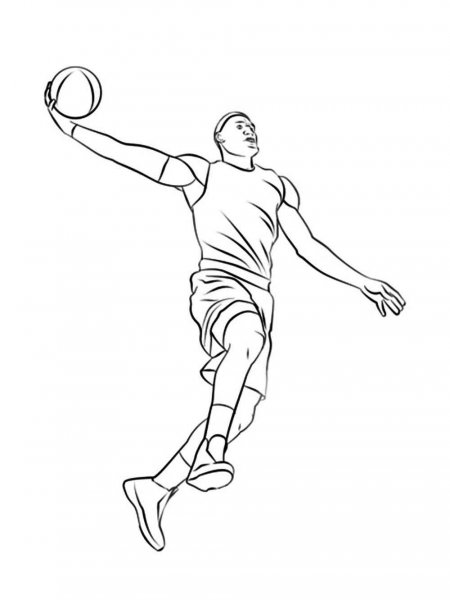 NBA coloring pages