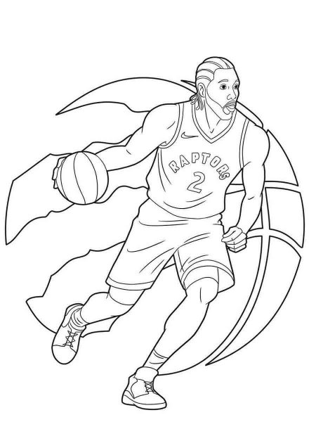 NBA coloring pages