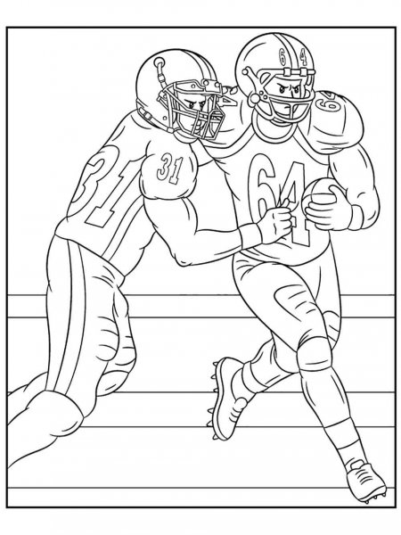 NFL coloring pages