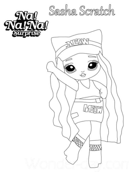 Na!Na!Na! Surprise coloring pages