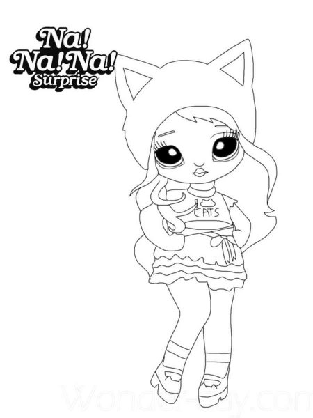 Na!Na!Na! Surprise coloring pages