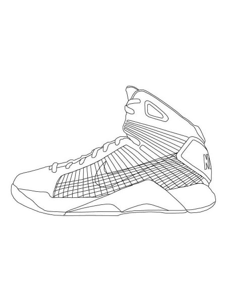 Nike coloring pages