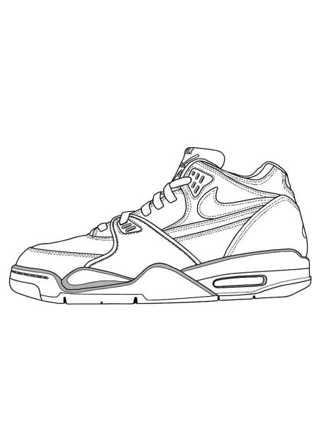 Nike coloring pages