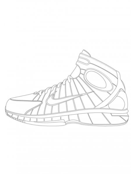 Nike coloring pages