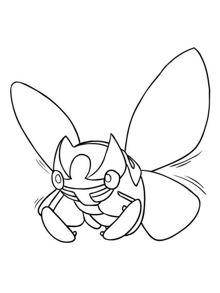 ninjask coloring page pdf pokemon