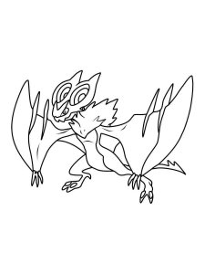 Noivern Pokemon coloring pages