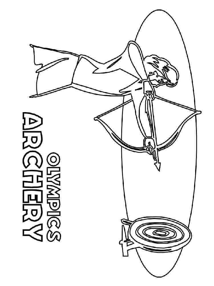 Olympic games coloring pages. Download and print Olympic games coloring