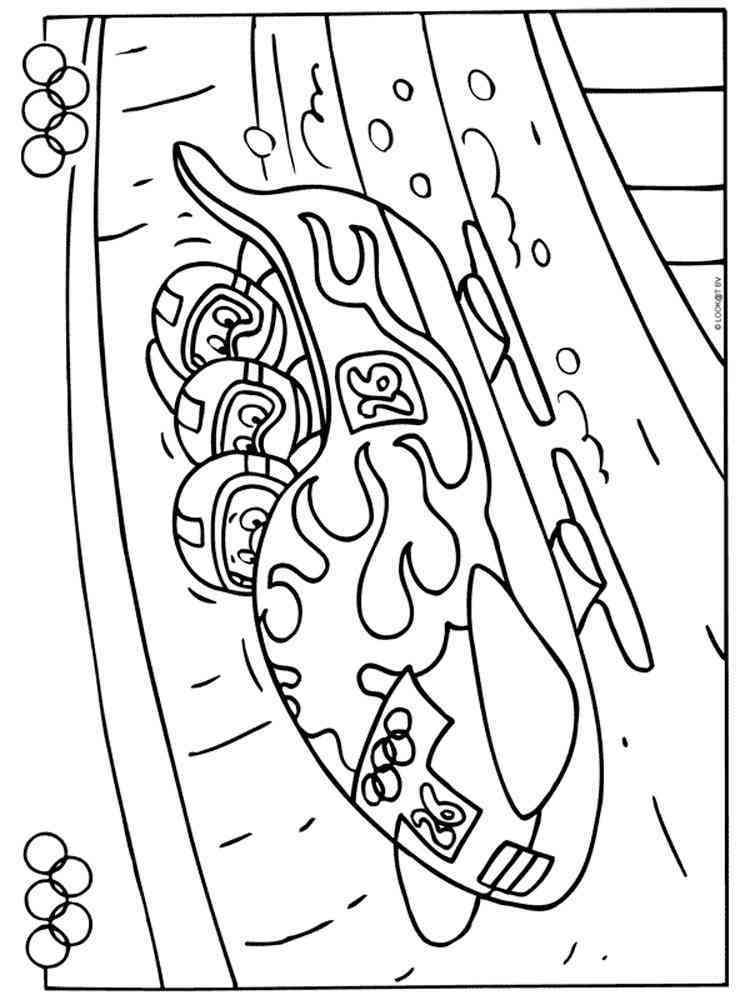 Olympic games coloring pages