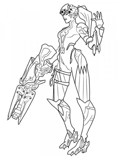 Overwatch Coloring Pages