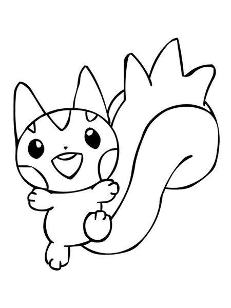 Pokemon Pachirisu coloring pages - Free Printable