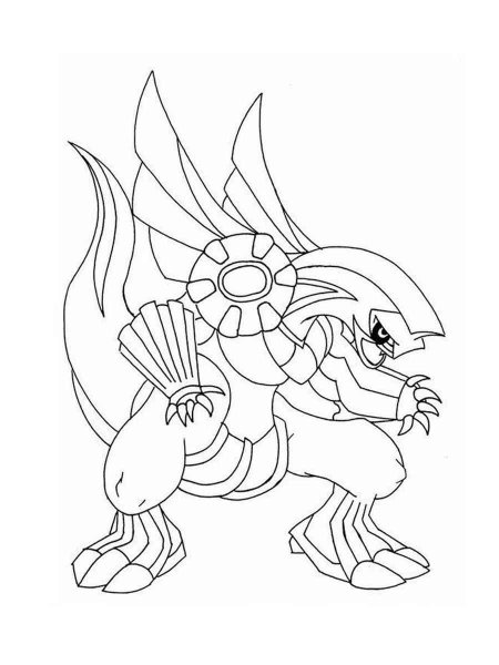 Pokemon Palkia coloring pages - Free Printable