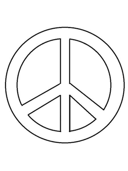 Peace Sign coloring pages Peace Sign coloring pages