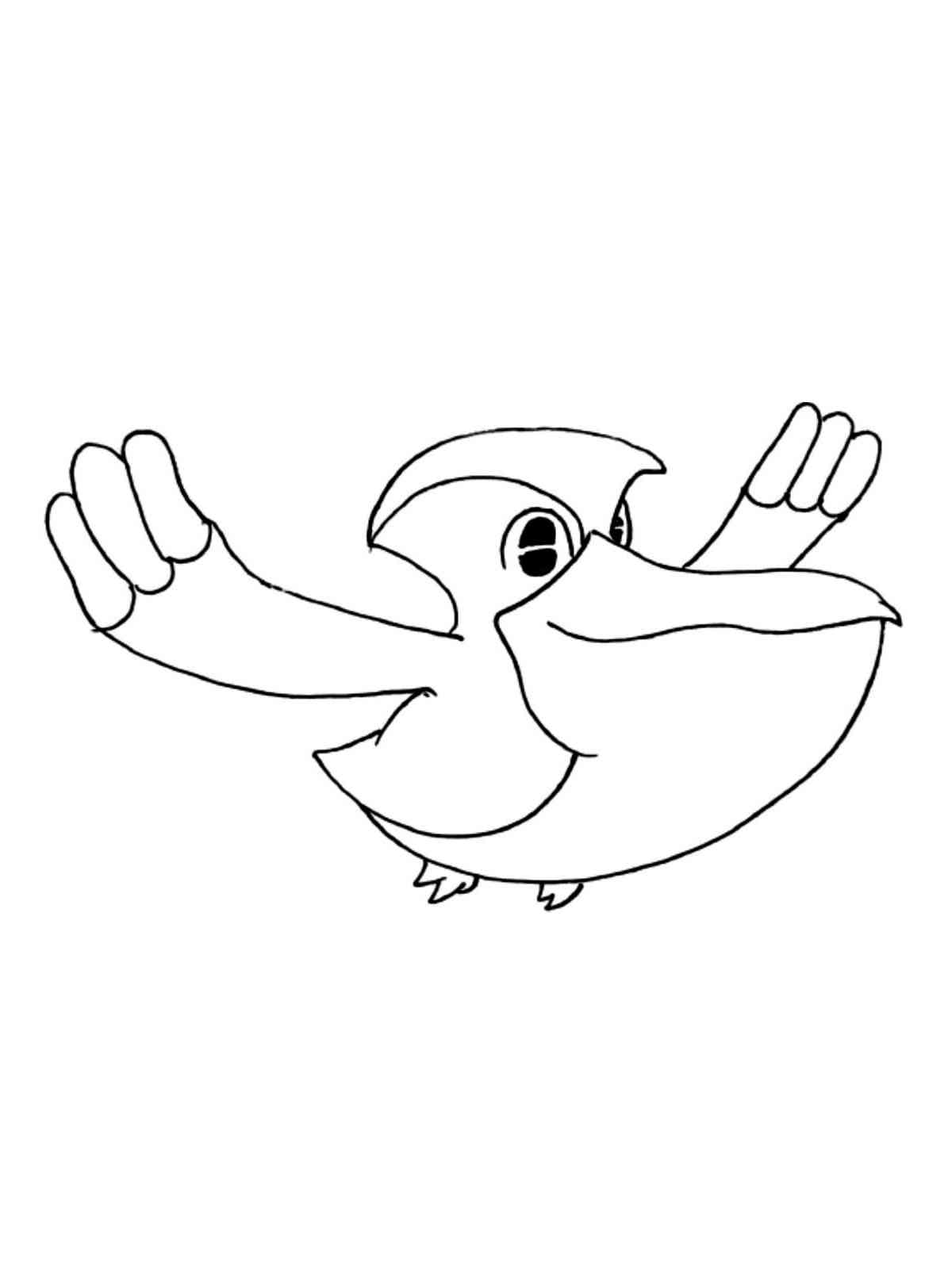 Pelipper Pokemon coloring pages