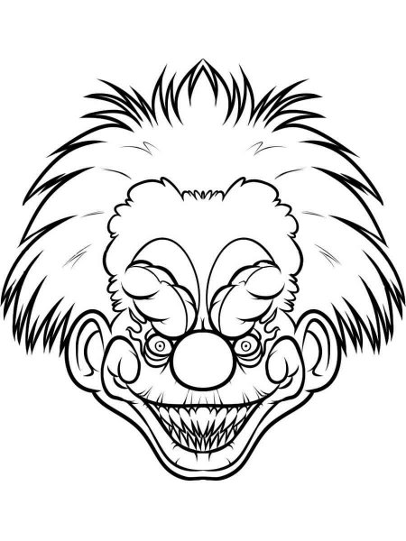 Pennywise coloring pages