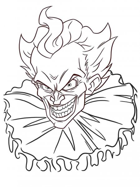 Pennywise coloring pages