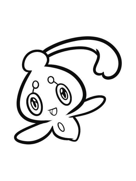 Phione Pokemon coloring pages