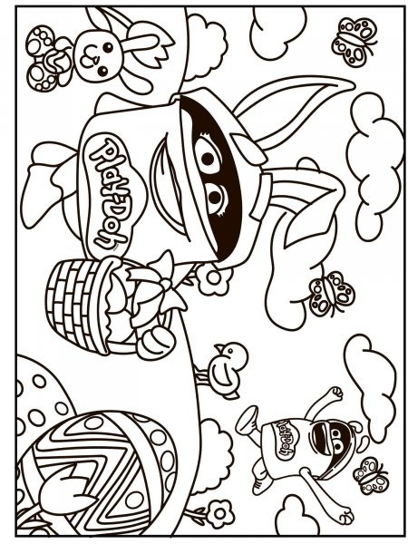 Play-Doh coloring pages