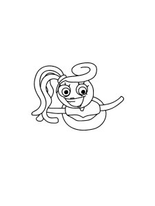 Bonzo the Bunny Coloring Page