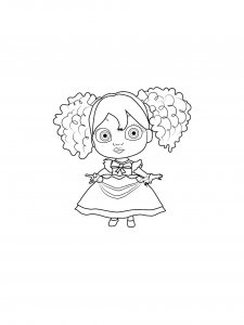 Daddy Long Legs Coloring Page