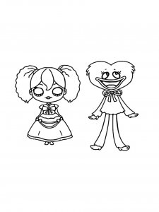 Queen Kissy Missy Coloring Page