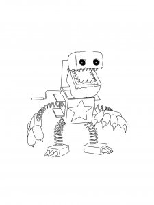 Happy Poppy Coloring Page