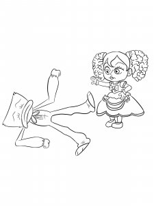 Yarnaby Coloring Page