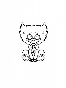 Excited Kissy Missy Coloring Page