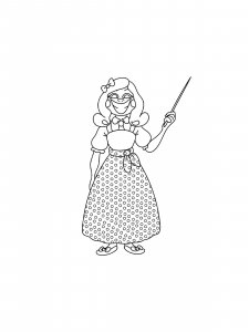 Pianosaurus Coloring Page