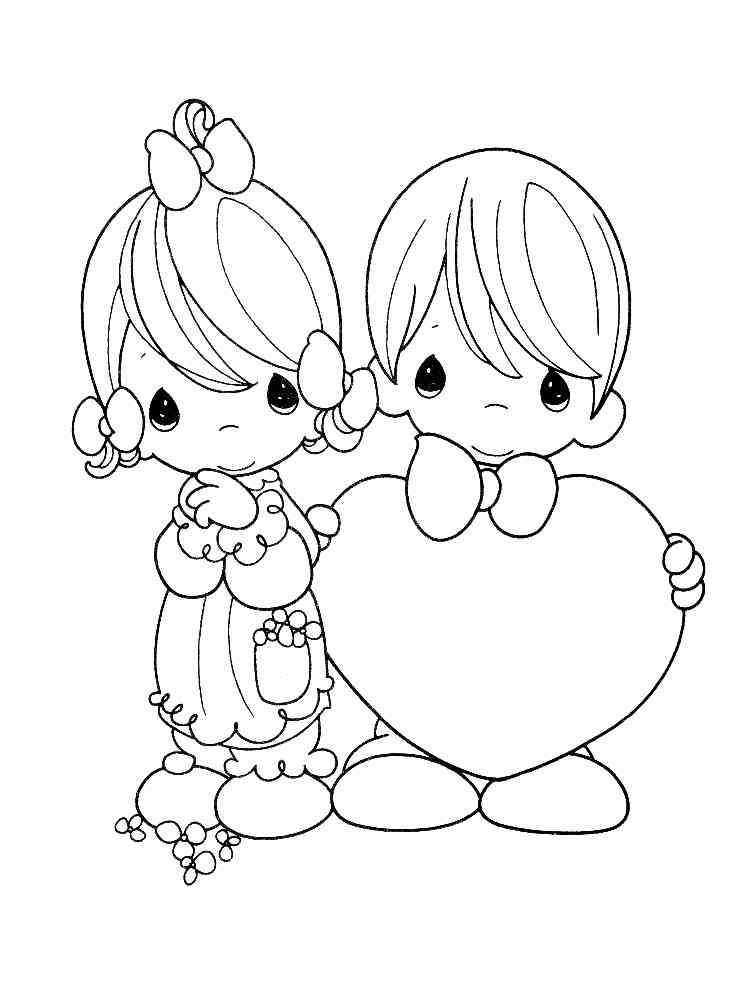 coloring pages precious moments print