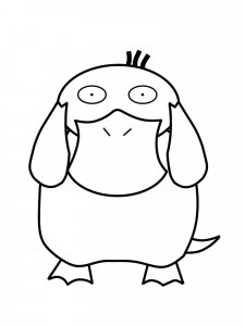 Psyduck Coloring Page 1