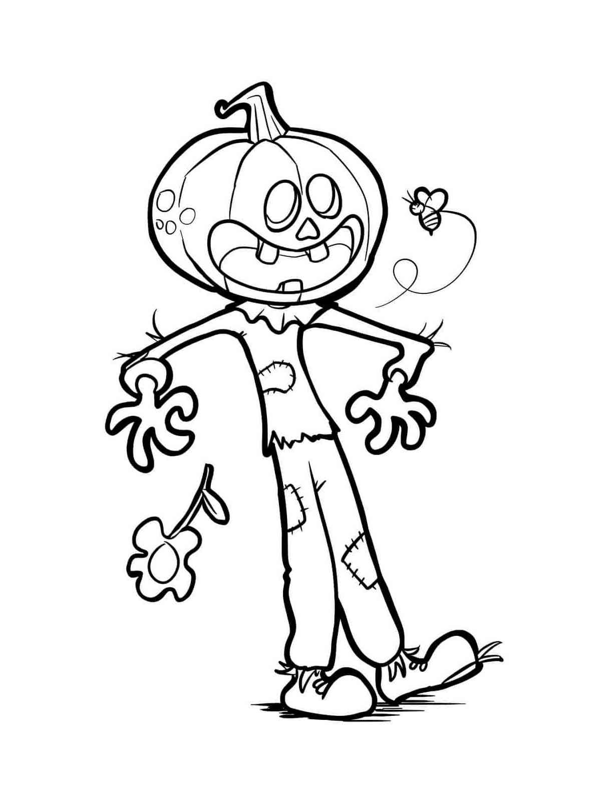 Pumpkin Head coloring pages