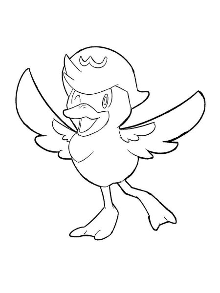 quaxly coloring page pokemon