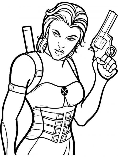 Resident Evil coloring pages