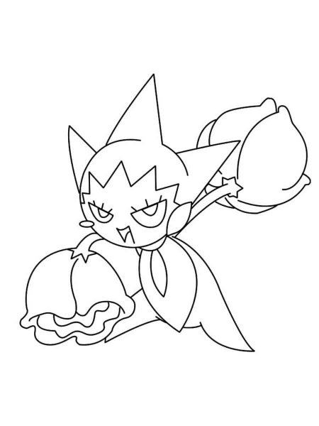 Roselia Pokemon coloring pages