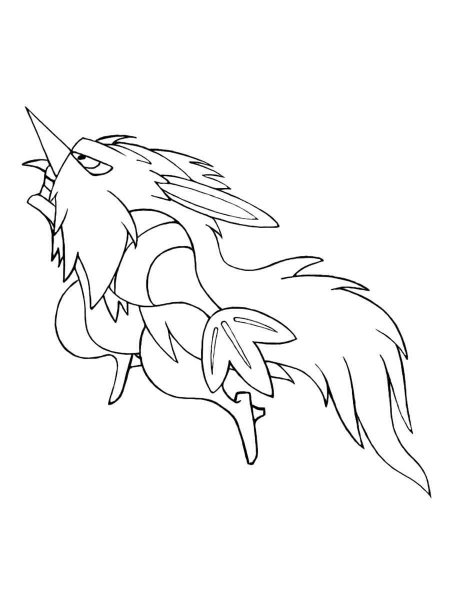 shiftry coloring page high quality pokemon