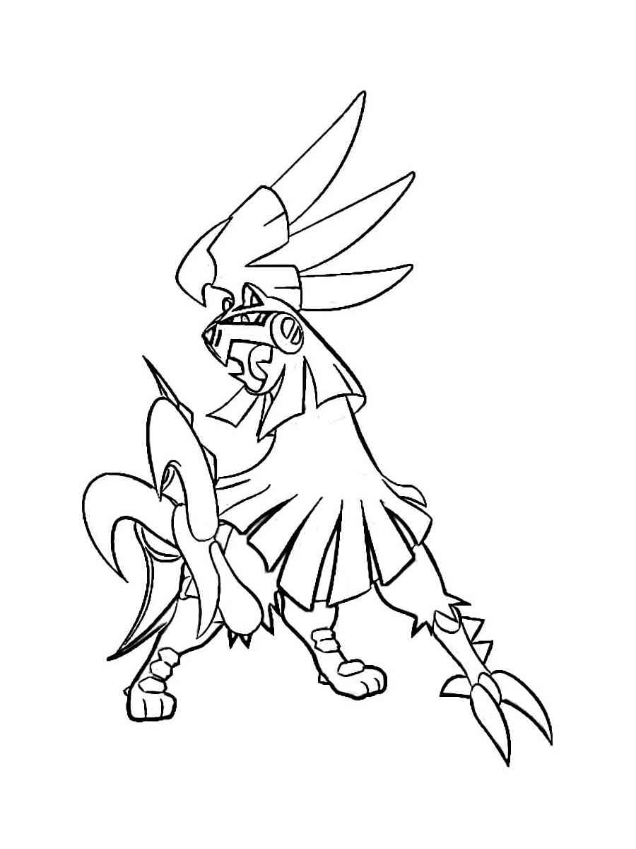 Found some of my old Silvally sketches It was an attempt at making it seem  more realistic  rpokemon