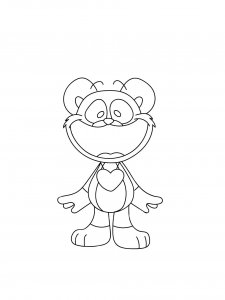 Bobby BearHug coloring page 2
