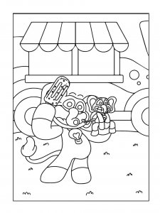 Bubba Bubbaphant coloring page 2