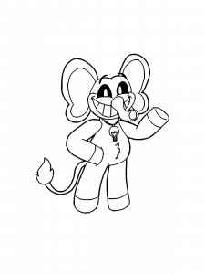 Bubba Bubbaphant coloring page 6