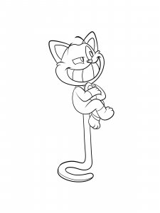 CatNap coloring page 5