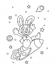 Hoppy Hopscotch coloring page 3