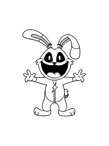 Hoppy Hopscotch coloring page 5