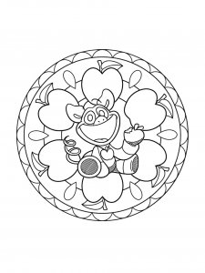 PickyPiggy coloring page 3
